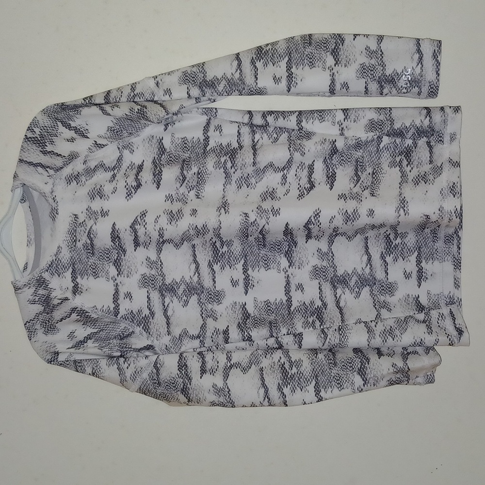DSG girls long sleeve Serpentine‎ print dress Size: S (8-9)